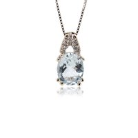 Collier Idee Preziose dal 1987 Femme in Or blanc Acquamarina 1.10 Ct IP.CK18B/4A - IP.CK18B/4A